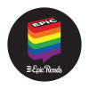 Epic Reads Logo supporting LGBTQIA+