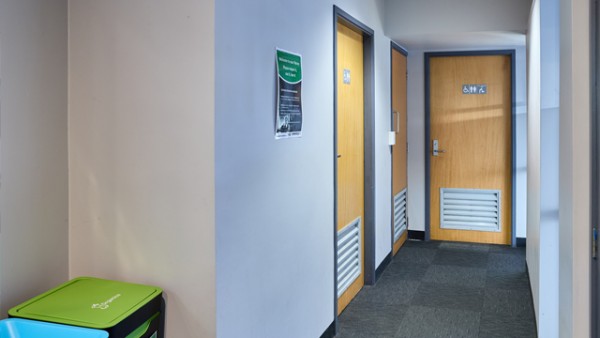 All toilets are accessible at Dinsdale Library and one of them also has a changing table for babies.