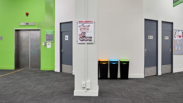 The toilets are on the right side of the lifts as you enter the building on Level 1 Central Library. 