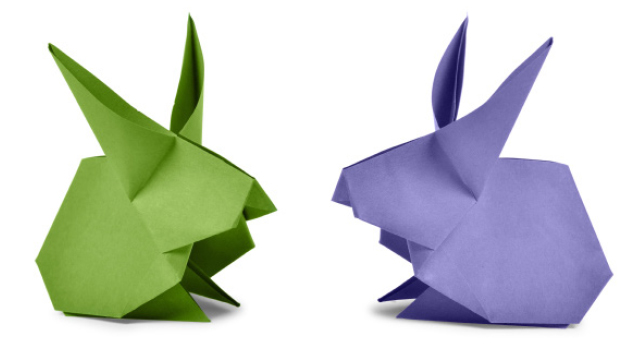 Origami Easter
